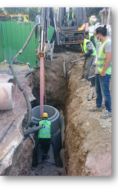 ÇEŞME ALAÇATI BÖL. 2. ETAP KAN. ŞEBEKE İNŞAATI